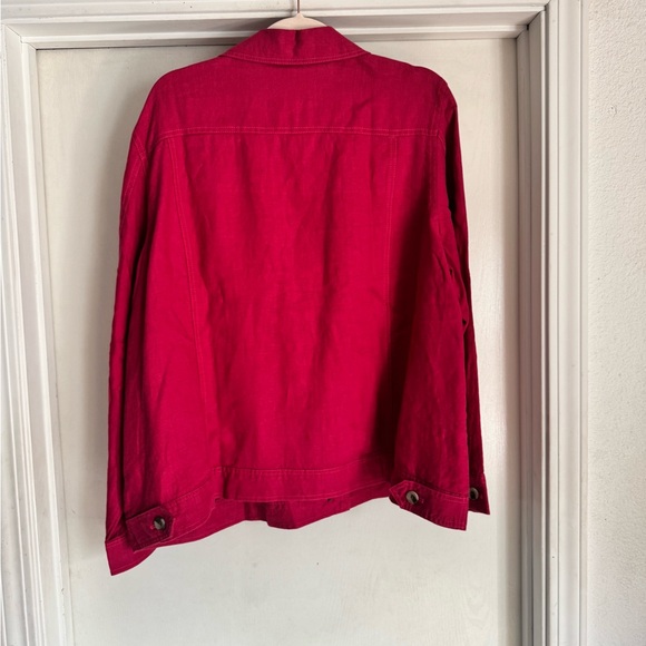 NWOT Coldwater Creek Linen Jacket - Picture 3 of 9